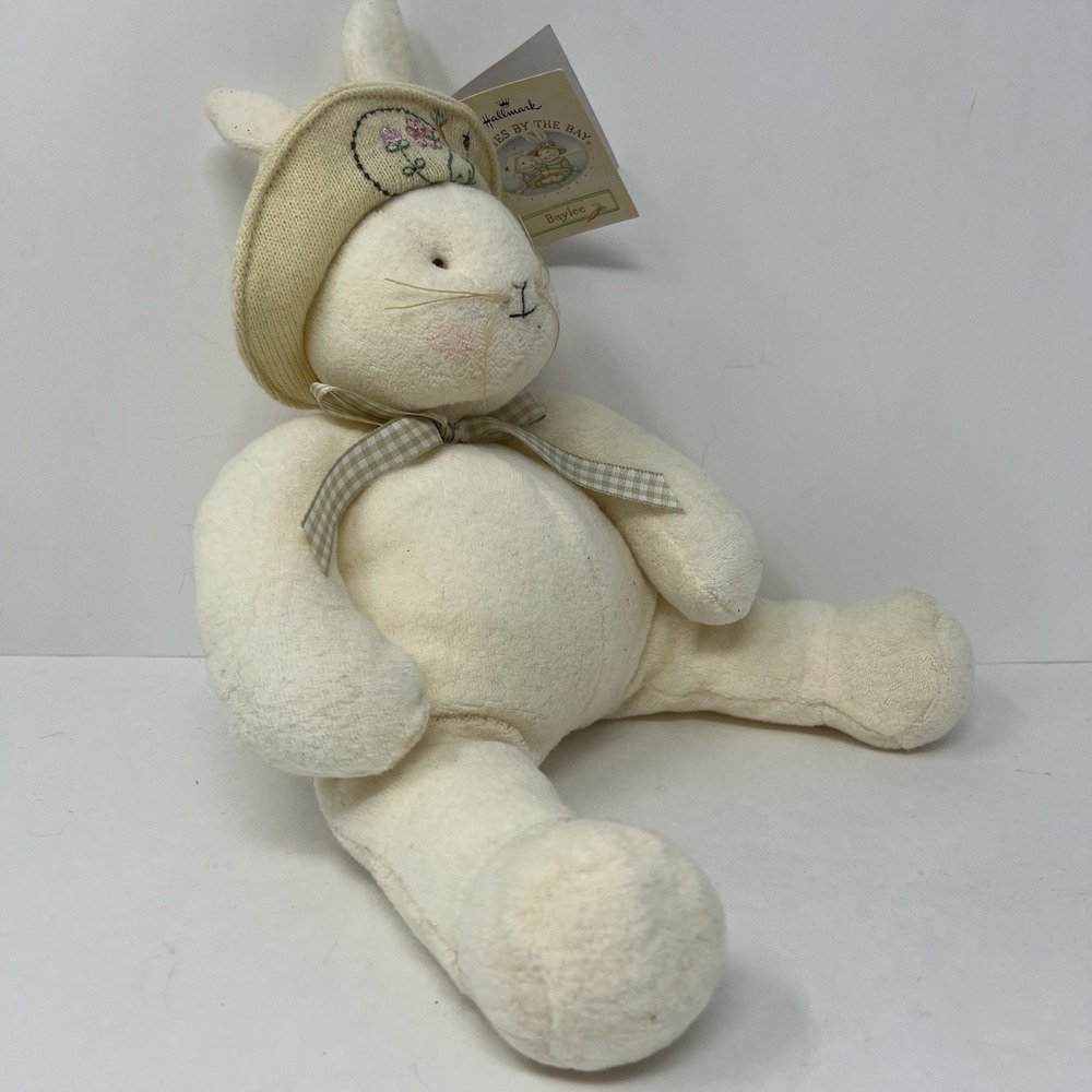 Bunnies By The Bay Baylee Rabbit Bunny Plush 11" Stuffed Animal Hallmark Toy - Picture 10 of 15